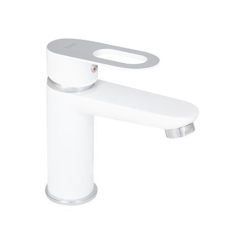 Змішувач для раковини Lidz Latwa 001 (k35) LDLAT001WHI45423 White LDLAT001WHI45423 фото