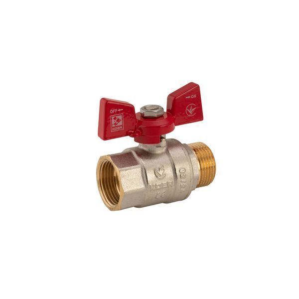 Кран кульовий Koer 3/4" ГШМ (KR.218) (KR0043) KR0043 фото