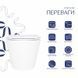 Унітаз підвісний Qtap Swan безобідковий з сідінням Soft-close QT16335180W SD00053469 фото 3