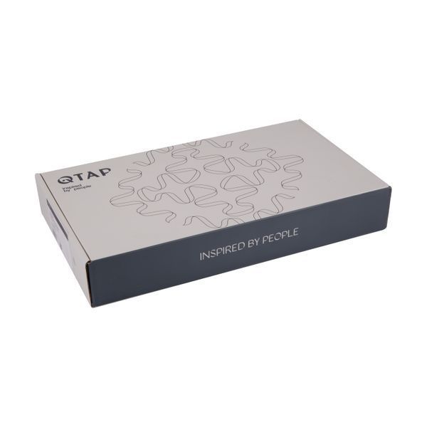 Змішувач для раковини Qtap Vlasta New високий QTVLA269GMB45653 Gunmetal Black PVD QTVLA269GMB45653 фото