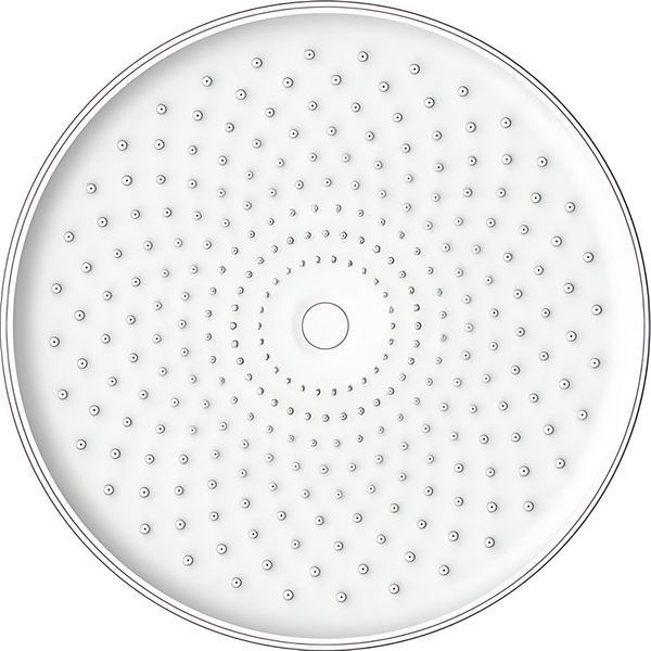 Лійка для душу стельова Koer KP-0413-01-OH 250мм (Колір хром) (KR5417) KR5417 фото