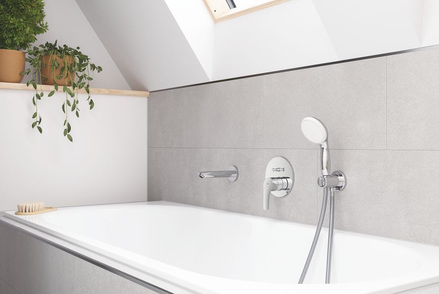 Змішувач прихованого монтажу на 2 споживача Grohe Eurosmart New (24043003) 24043003 фото