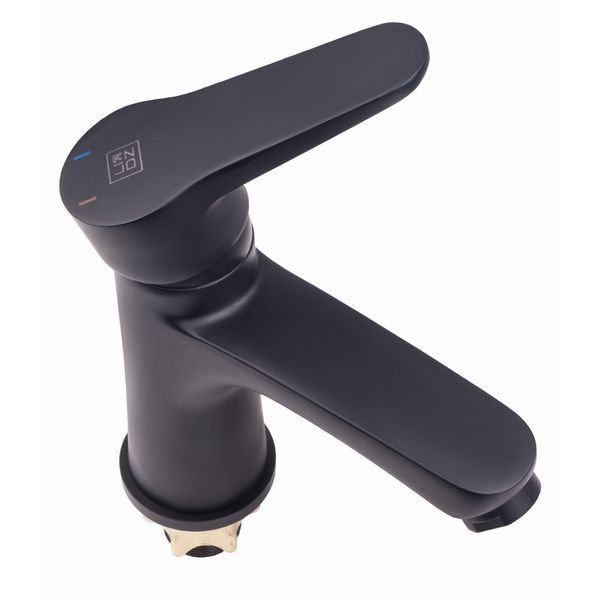 Змішувач для раковини Lidz Nicole 001F (k35) LDNIC001FBLA35178 Black LDNIC001FBLA35178 фото