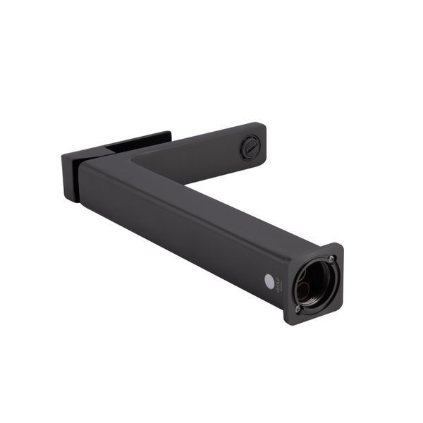 Змішувач для раковини Qtap Gemini високий QTGEM269GMB45680 Gunmetal Black PVD QTGEM269GMB45680 фото