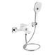 Змішувач для ванни Qtap Gemini (з душовим гарнітуром) QTGEM259CRW45683 Chrome/White QTGEM259CRW45683 фото 1