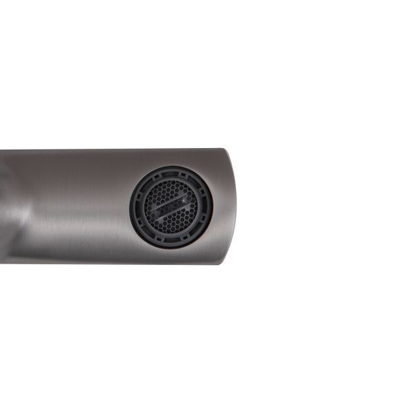 Змішувач для ванни Qtap Slavonice (з душовим гарнітуром) QTSLV259GMB48035 Gunmetal Black PVD QTSLV259GMB48035 фото