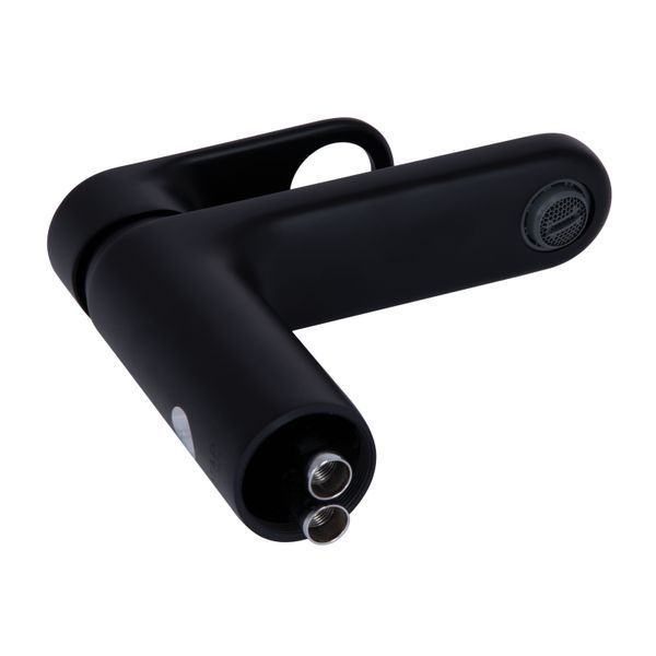 Змішувач для раковини Qtap Jay QTJAY270BLM45545 Black Matt QTJAY270BLM45545 фото