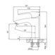 Змішувач для умивальника KOER KB-10007-05 (Колір чорний) (KR3439) KR3439 фото 8