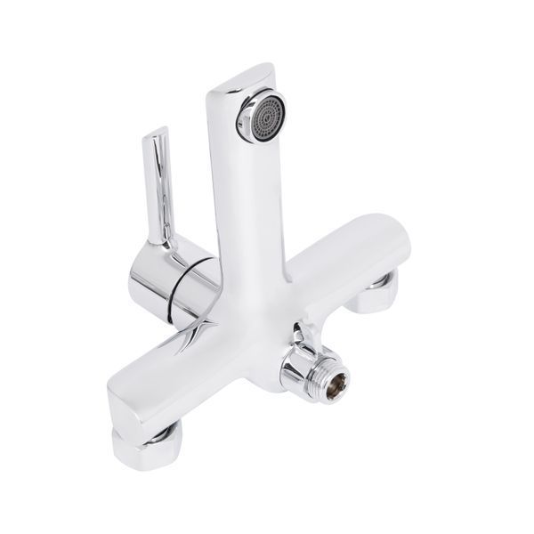 Змішувач для ванни Qtap Grand (з душовим гарнітуром) QTGRACRM006 Chrome QTGRACRM006 фото