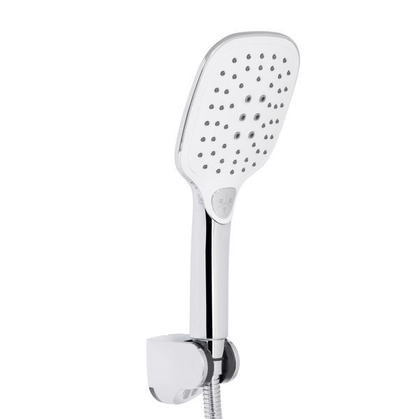 Змішувач для ванни Qtap Grand (з душовим гарнітуром) QTGRACRM006 Chrome QTGRACRM006 фото