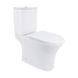 Унітаз-компакт Qtap Presto безобідковий з сідінням Soft-close QT24221217AW SD00045982 фото 1