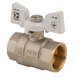 Кран кульовий Koer 3/4" ГГМ (KR.217.W) білий (KR0179) KR0179 фото 1