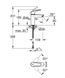 Змішувач для раковини S-розміру Grohe Eurosmart New (32467003) 32467003 фото 2