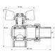Кран з американкою 3/4" (Koer KR.228) кутовий (KR0018) KR0018 фото 2