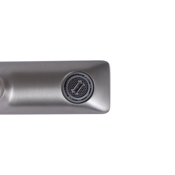 Змішувач для ванни Qtap Presto (з душовим гарнітуром) QTPRE259GRP45584 Graphite QTPRE259GRP45584 фото