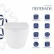 Унітаз підвісний Qtap Robin Mew безобідковий з сидінням Soft-close QT13332381АSW SD00050601 фото 3