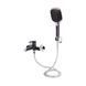 Змішувач для ванни Qtap Grand (з душовим гарнітуром) QTGRABCR006 Chrome/Black QTGRABCR006 фото 3