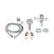 Змішувач для ванни Lidz Latwa 006 (з душовим гарнітуром) (k35) LDLAT006WHI45424 White LDLAT006WHI45424 фото 6