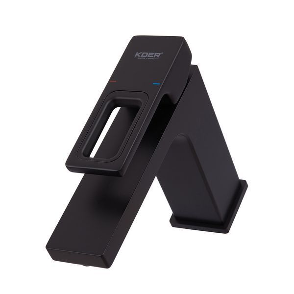 Змішувач для умивальника Koer KB-10009-05 (Колір чорний) (KR3499) KR3499 фото