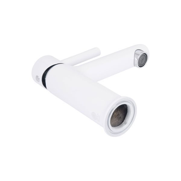 Змішувач для раковини Qtap Grand QTGRAWCR001F White QTGRAWCR001F фото