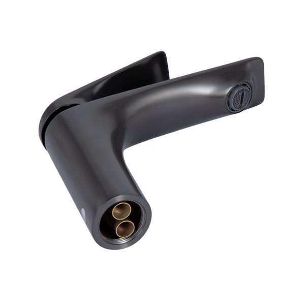 Змішувач для раковини Qtap Vlasta New QTVLA270GMB45641 Gunmetal Black PVD QTVLA270GMB45641 фото