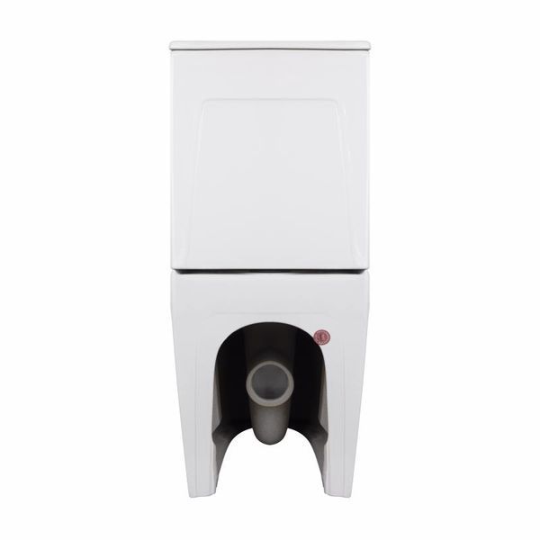 Унітаз-компакт Qtap Scorpio безободковий Ultra Quiet з сидінням Soft-close QT14226088AW SD00050897 фото