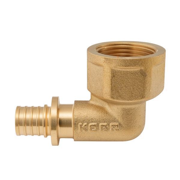 Кутник перехідний з ВР Koer KA.L08F-16 - 16(2.2mm) x 3/4"F (KR4877) KR4877 фото