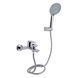 Змішувач для ванни Qtap Leo New (з душовим гарнітуром) QTLEO259CRM45563 Chrome QTLEO259CRM45563 фото 1