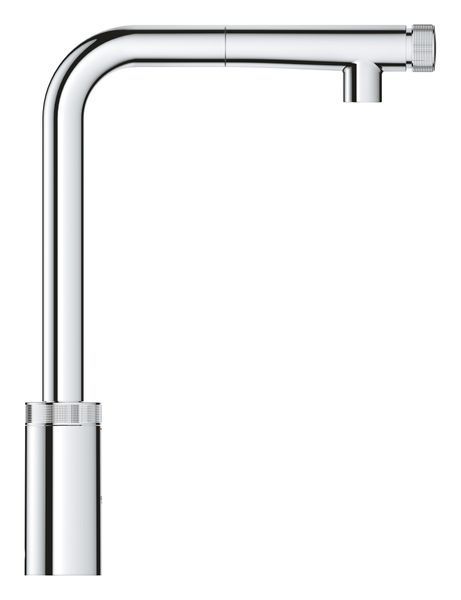 Змішувач для кухні з висувним виливом Grohe Eurosmart New (31613000) 31613000 фото