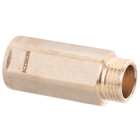 Подовжувач Koer WM. E06-50. WN - 1/2"-50 мм (Без нікелю) (KR3014) KR3014 фото