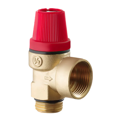 Клапан запобіжний ВЗ 1/2"х3/4" KOER KR.1261 (3 бар) (KR3107) KR3107 фото