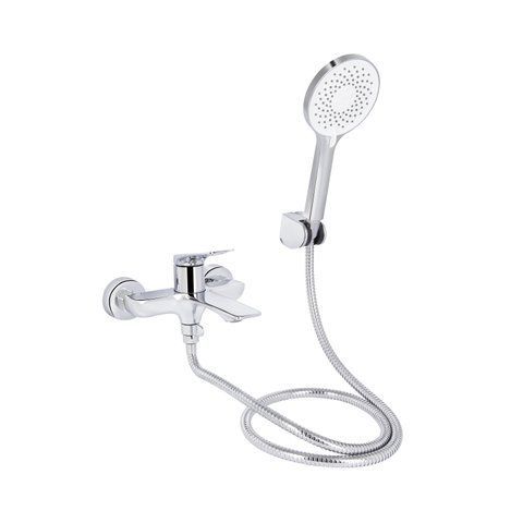 Змішувач для ванни Qtap Vlasta New (з душовим гарнітуром) QTVLA259CRM45642 Chrome QTVLA259CRM45642 фото