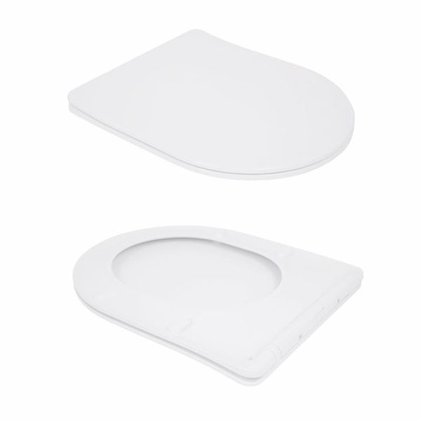Унітаз підвісний Qtap Swan безободковий Ultra Quiet з сидінням Soft-close QT16335179W SD00050900 фото
