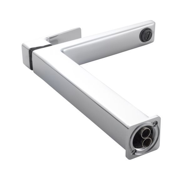 Змішувач латунний для раковини Lidz Orion 001FH високий (k25) LDORI001FHCRM48096 Chrome LDORI001FHCRM48096 фото