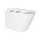Унітаз підвісний Qtap Swan безободковий Ultra Quiet з сидінням Soft-close QT16335179W SD00050900 фото 1