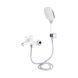 Змішувач для ванни Qtap Grand (з душовим гарнітуром) QTGRAWCR006 Chrome/White QTGRAWCR006 фото 3