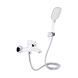 Змішувач для ванни Qtap Grand (з душовим гарнітуром) QTGRAWCR006 Chrome/White QTGRAWCR006 фото 1