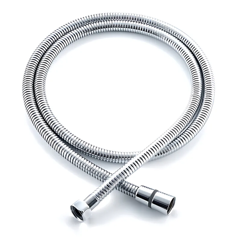 Шланг для душу Koer KB-0801-125-01 Chrome обплетення нержавійка 125 см (KR5468) KR5468 фото
