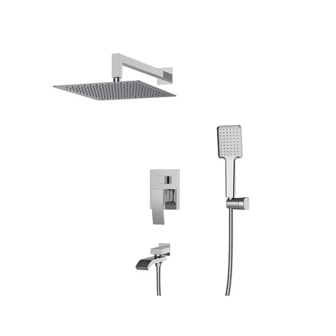 Вбудована душова система із змішувачем Koer KB-66007-01 (Колір хром) (KR3464) KR3464 фото