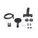 Змішувач для ванни Qtap Vlasta New (з душовим гарнітуром) QTVLA259GMB45643 Gunmetal Black PVD QTVLA259GMB45643 фото 7