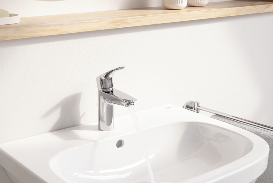 Змішувач для раковини S-розміру Grohe Eurosmart New (33265003) 33265003 фото