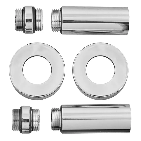 Комплект подовжувачів Koer KF.SET.06MF 1/2Fx1/2M хромований (KR5849) KR5849 фото