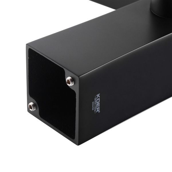 Змішувач на борт ванни Koer KB-43007-05 на 3 отвори (Колір чорний) (KR3453) KR3453 фото