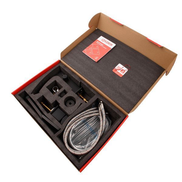 Змішувач на борт ванни Koer KB-43007-05 на 3 отвори (Колір чорний) (KR3453) KR3453 фото