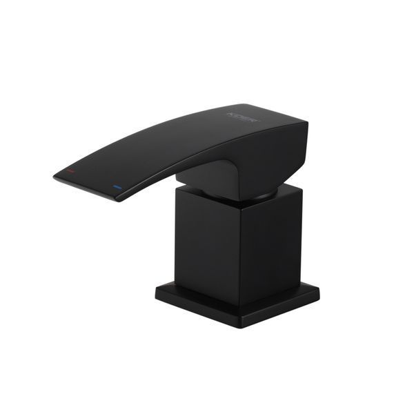 Змішувач на борт ванни Koer KB-43007-05 на 3 отвори (Колір чорний) (KR3453) KR3453 фото