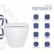 Унітаз підвісний Qtap Jay безободковий Ultra Quiet з сидінням Soft-close QT07335177W SD00050899 фото 3