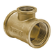 Трійник редукційний 3/4"х1/2"х3/4" ВВВ Koer .T080608F.WN (без нікелю) (KR3034) KR3034 фото 1