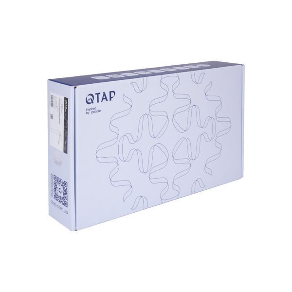 Змішувач для раковини високий Qtap Capricorn, Chrome (k26) QTCAP1060H102C48220 QTCAP1060H102C48220 фото