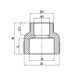 Муфта редукційна ВВ 90x40 PPR KOER K0211.PRO (KP2576) KP2576 фото 3