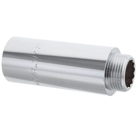 Подовжувач 3/4" -80мм (хром) Koer KF.E08-80.CHR (KF0113) KF0113 фото